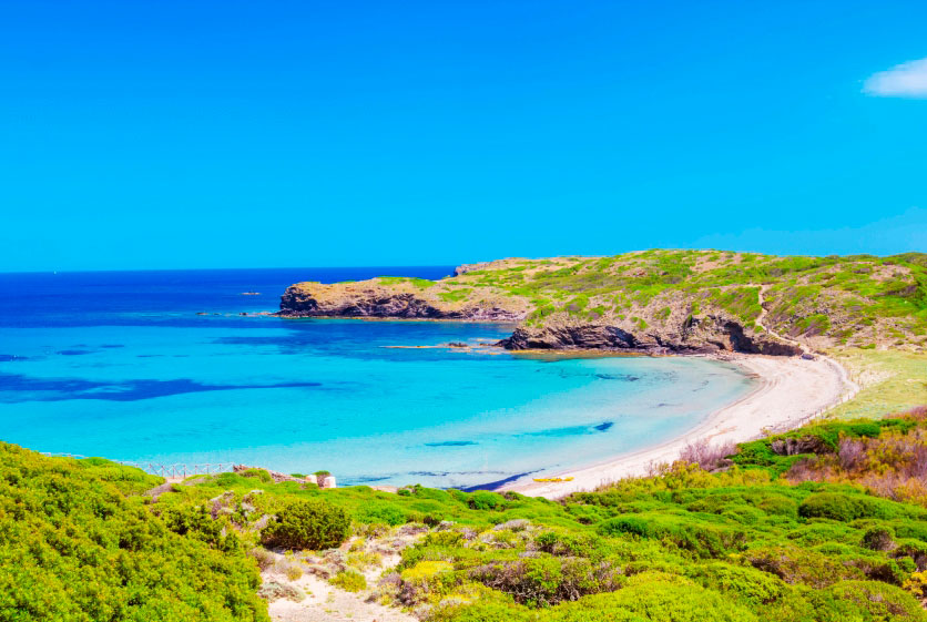 Cala de Cala Blanca Cala Blanca Menorca Apartamentos